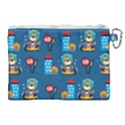 Racing-car-printing-set-cartoon-vector-pattern Canvas Cosmetic Bag (XL) View2