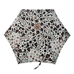 Mix-animal-skin-prints-seamless-pattern-vector Mini Folding Umbrellas by uniart180623