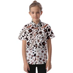 Mix-animal-skin-prints-seamless-pattern-vector Kids  Short Sleeve Shirt by uniart180623