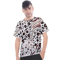 Mix-animal-skin-prints-seamless-pattern-vector Men s Sport Top by uniart180623