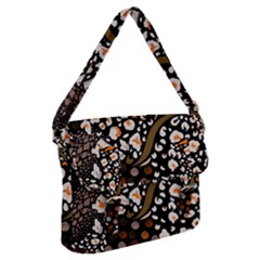 Trendy-mix-animal-skin-prints Buckle Messenger Bag by uniart180623