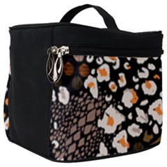 Trendy-mix-animal-skin-prints Make Up Travel Bag (big) by uniart180623