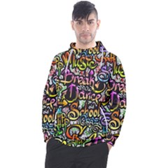 Graffiti-word-seamless-pattern Men s Pullover Hoodie by uniart180623