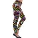 Graffiti-word-seamless-pattern Lightweight Velour Leggings View4