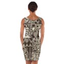 Four-hand-drawn-city-patterns Wrap Front Bodycon Dress View2