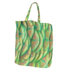 Beautiful-peacock Giant Grocery Tote by uniart180623