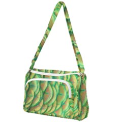 Beautiful-peacock Front Pocket Crossbody Bag by uniart180623