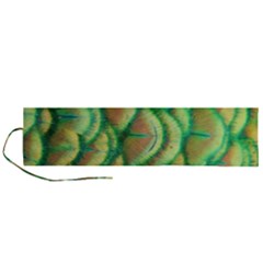 Beautiful-peacock Roll Up Canvas Pencil Holder (l) by uniart180623