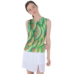 Beautiful-peacock Women s Sleeveless Sports Top by uniart180623