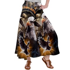 Eagle Dreamcatcher Art Bird Native American Women s Satin Palazzo Pants by uniart180623