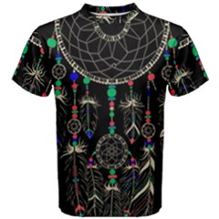 Dreamcatcher Magic Magical Men s Cotton Tee by uniart180623