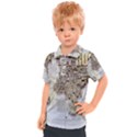 3d Typography World Map Kids  Polo Tee View1