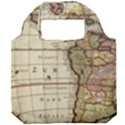 Vintage World Map Old  Globe Antique America Foldable Grocery Recycle Bag View1