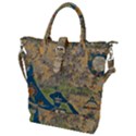 Vintatge Map Of Washington Dc Buckle Top Tote Bag View1