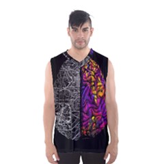 Ambiguity Tobe Brain Duality Mind Minimal Thinking Men s Basketball Tank Top by uniart180623