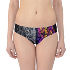 Ambiguity Tobe Brain Duality Mind Minimal Thinking Hipster Bikini Bottoms by uniart180623