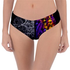 Ambiguity Tobe Brain Duality Mind Minimal Thinking Reversible Classic Bikini Bottoms by uniart180623