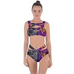 Ambiguity Tobe Brain Duality Mind Minimal Thinking Bandaged Up Bikini Set  by uniart180623