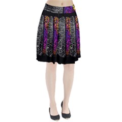 Ambiguity Tobe Brain Duality Mind Minimal Thinking Pleated Skirt by uniart180623