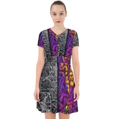 Ambiguity Tobe Brain Duality Mind Minimal Thinking Adorable In Chiffon Dress by uniart180623