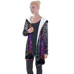 Ambiguity Tobe Brain Duality Mind Minimal Thinking Longline Hooded Cardigan by uniart180623