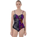 Ambiguity Tobe Brain Duality Mind Minimal Thinking Sweetheart Tankini Set View1