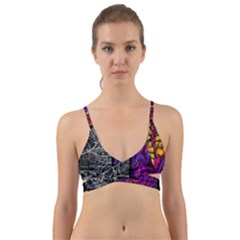 Ambiguity Tobe Brain Duality Mind Minimal Thinking Wrap Around Bikini Top by uniart180623