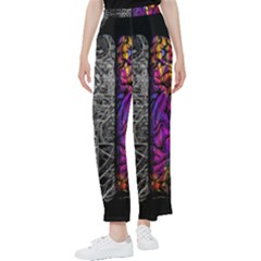 Ambiguity Tobe Brain Duality Mind Minimal Thinking Women s Pants  by uniart180623