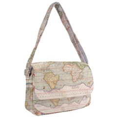 Old World Map Of Continents The Earth Vintage Retro Courier Bag by uniart180623