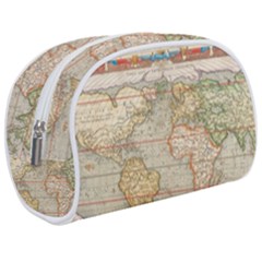 Old World Map Of Continents The Earth Vintage Retro Make Up Case (medium)