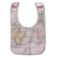 Old World Map Of Continents The Earth Vintage Retro Baby Bib by uniart180623