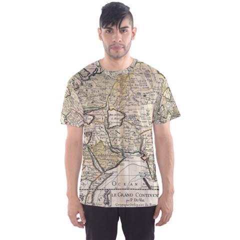 Tartaria Tartaria Empire Map Vintage World Men s Sport Mesh Tee by uniart180623