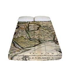 Tartaria Tartaria Empire Map Vintage World Fitted Sheet (full/ Double Size) by uniart180623