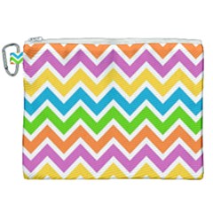 Chevron-pattern-design-texture Canvas Cosmetic Bag (xxl) by uniart180623