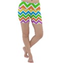 Chevron-pattern-design-texture Lightweight Velour Yoga Shorts View1