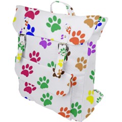 Pawprints-paw-prints-paw-animal Buckle Up Backpack