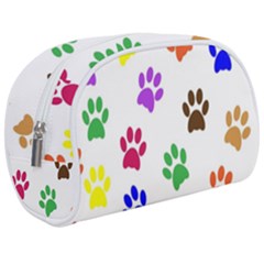 Pawprints-paw-prints-paw-animal Make Up Case (medium) by uniart180623