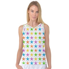 Star-pattern-design-decoration Women s Basketball Tank Top by uniart180623