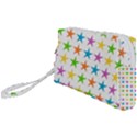 Star-pattern-design-decoration Wristlet Pouch Bag (Small) View1