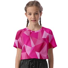 Pattern Halftone Geometric Kids  Basic Tee by uniart180623