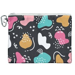 Art Pattern Design Background Print Canvas Cosmetic Bag (xxl) by uniart180623