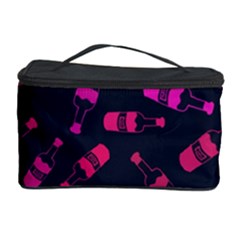 Wine Bottles Background Graphic Cosmetic Storage Case by uniart180623