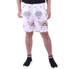 Art Pattern Design Wallpaper Background Print Men s Pocket Shorts by uniart180623