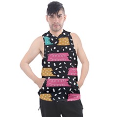 Art Pattern Design Wallpaper Background Print Patterns Men s Sleeveless Hoodie by uniart180623