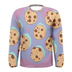 Cookies Chocolate Chips Chocolate Cookies Sweets Men s Long Sleeve Tee by uniart180623