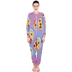 Cookies Chocolate Chips Chocolate Cookies Sweets Onepiece Jumpsuit (ladies) by uniart180623