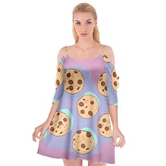 Cookies Chocolate Chips Chocolate Cookies Sweets Cutout Spaghetti Strap Chiffon Dress by uniart180623