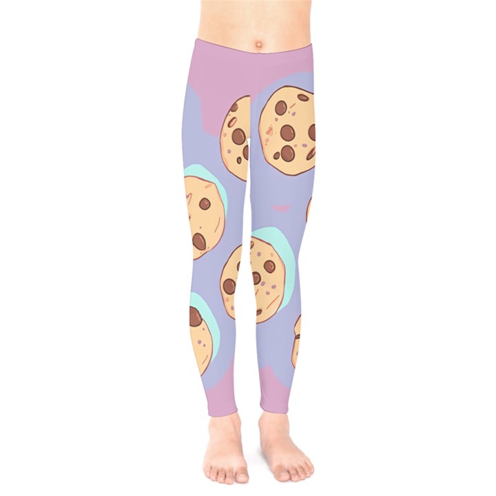 Cookies Chocolate Chips Chocolate Cookies Sweets Kids  Leggings