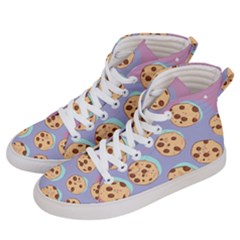 Cookies Chocolate Chips Chocolate Cookies Sweets Women s Hi-top Skate Sneakers by uniart180623