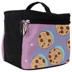 Cookies Chocolate Chips Chocolate Cookies Sweets Make Up Travel Bag (big) by uniart180623